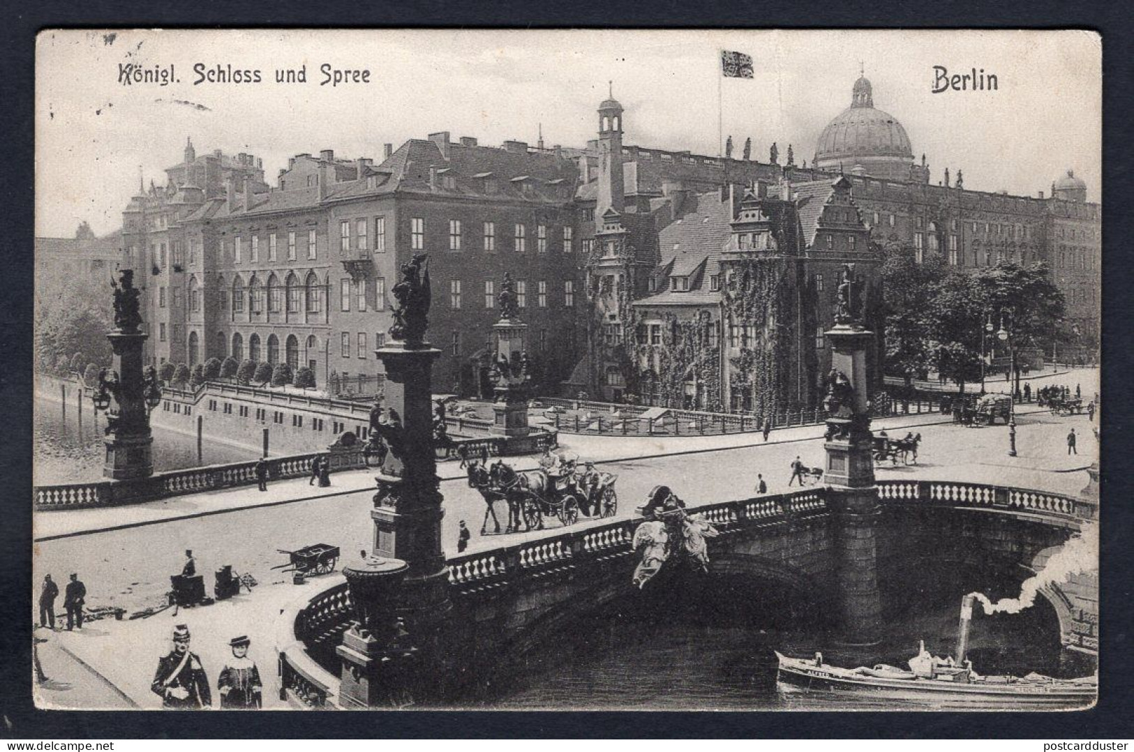 Germany 1908 Schloss Und Spree. Old Postcard  (h2743) - Charlottenburg