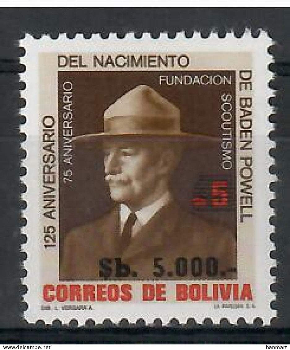 Bolivia 1984 Mi 1015 MNH  (LZS3 BLV1015) - Unused Stamps