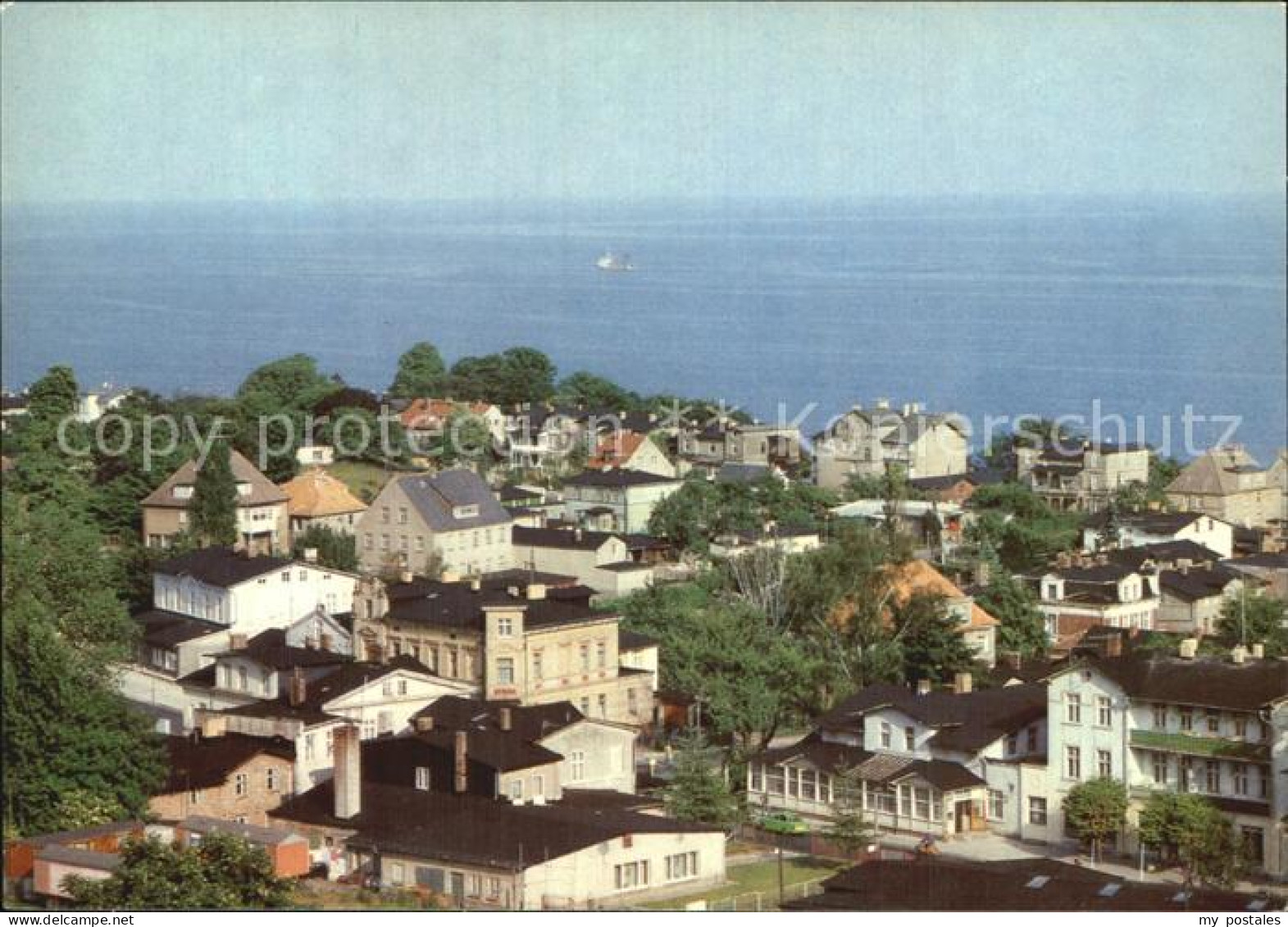 72576134 Sassnitz Ostseebad Ruegen Ortsansicht Mit Meerblick Sassnitz - Sassnitz