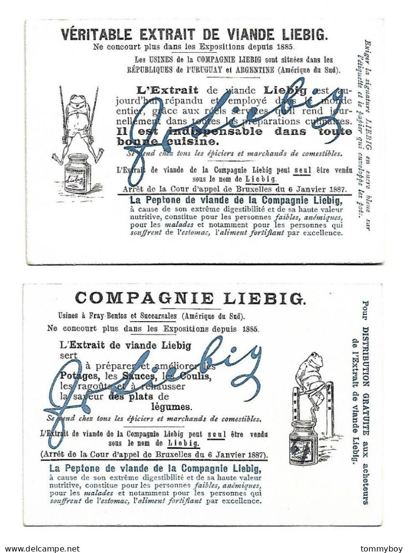 S 657, Liebig 6 Cards, La Balistique à Travers Les âges (ref B15) - Liebig