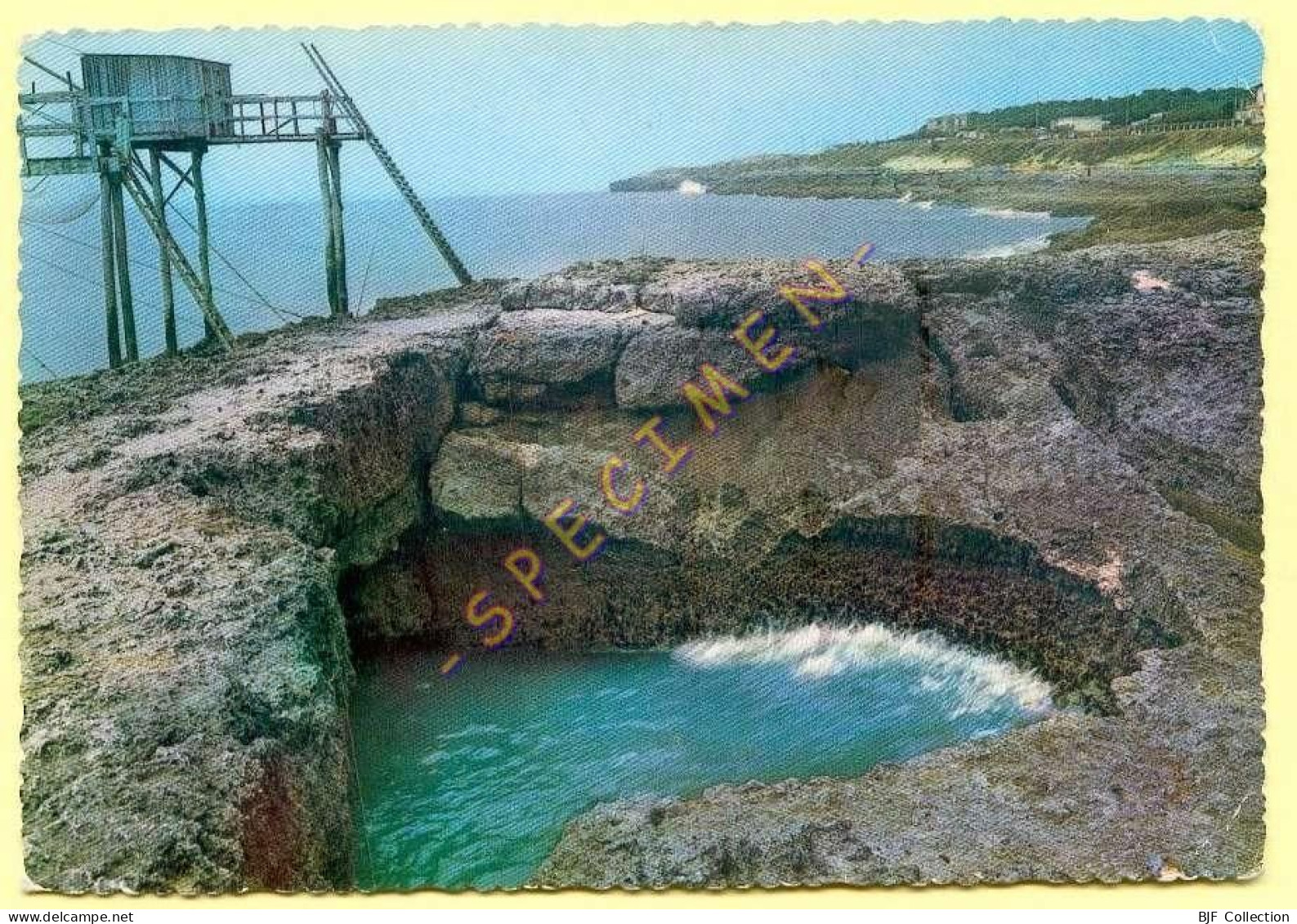 17. SAINT-PALAIS-SUR-MER – Le Puits De L'Auture Et La Grande Côte / CPSM (voir Scan Recto/verso) - Saint-Palais-sur-Mer