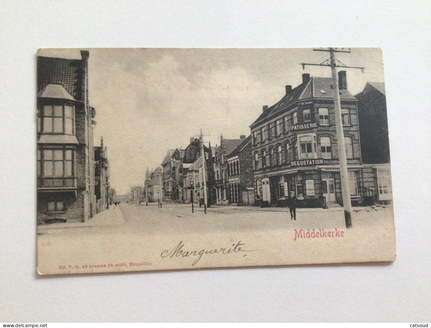 Carte Postale Ancienne (1910) Middelkerke - Middelkerke