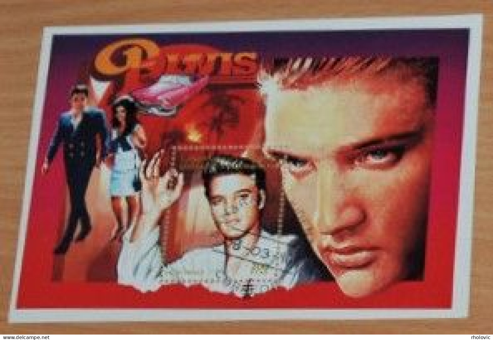 SAHARA OCC R.A.S.D. 1996, Elvis Presley, Famous People, Music, Souvenir Sheet, Used - Elvis Presley