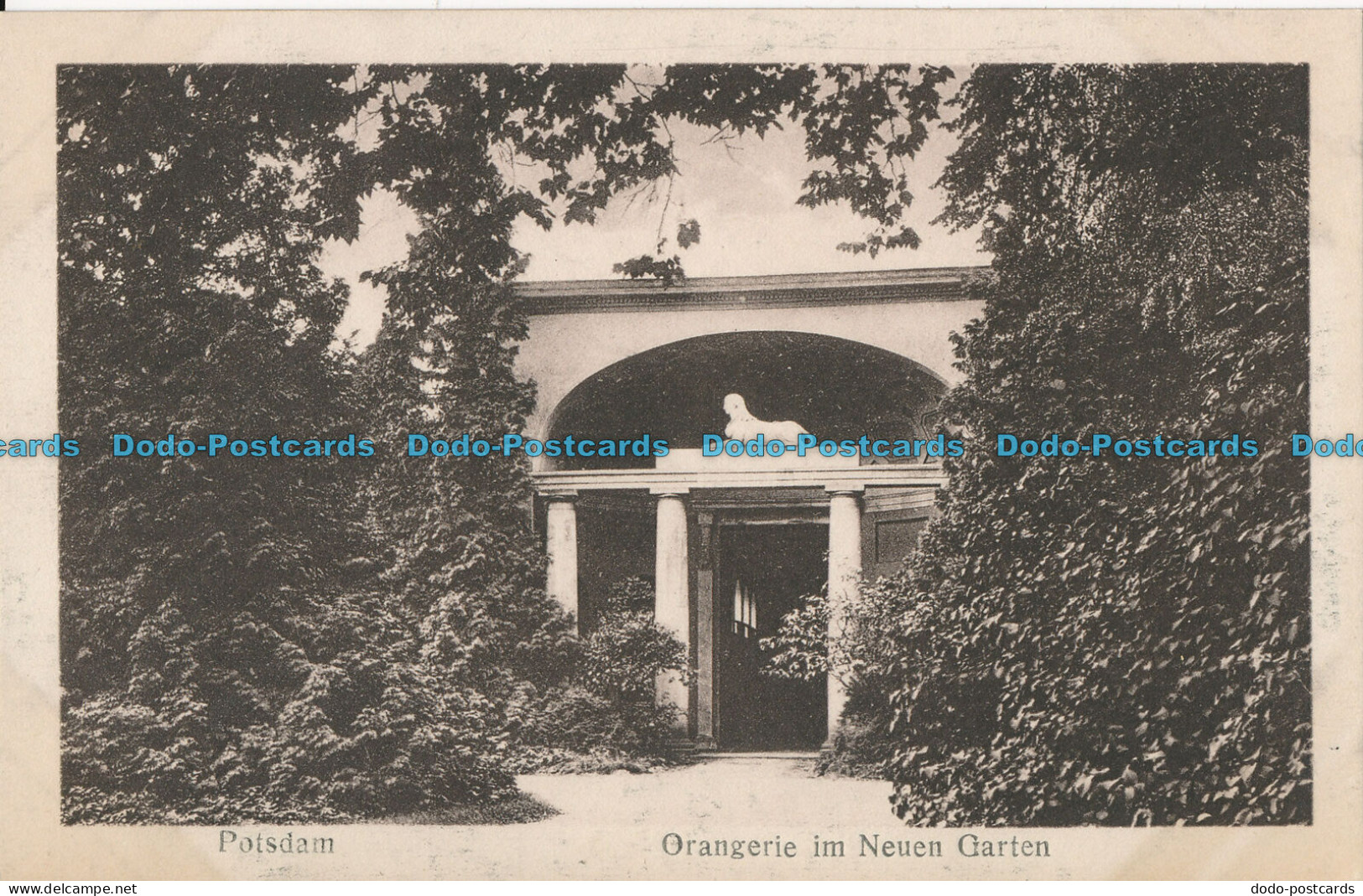 R004995 Potsdam. Orangerie Im Neuen Garten. Robert Hugel. No 1701 - Monde