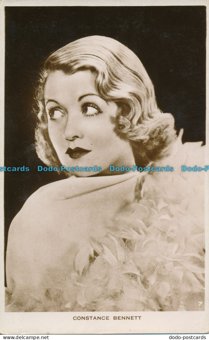 R004482 Constance Bennett. RP - Monde