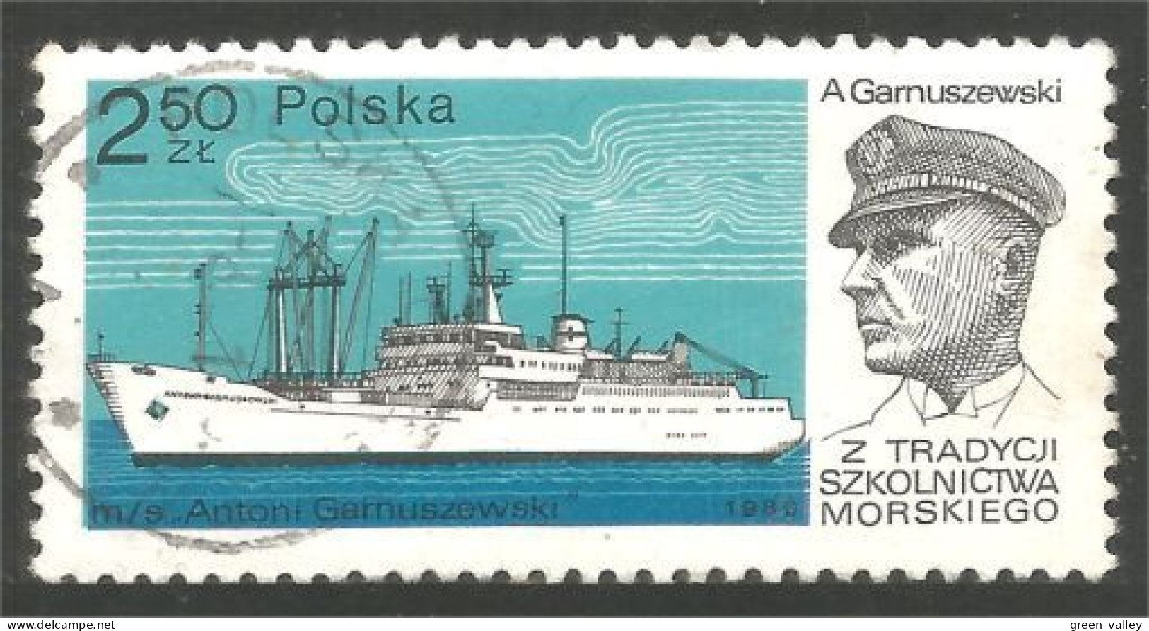 BA-525 Poland Bateau Boat Ship Schiff Boot Barca Barco - Bateaux