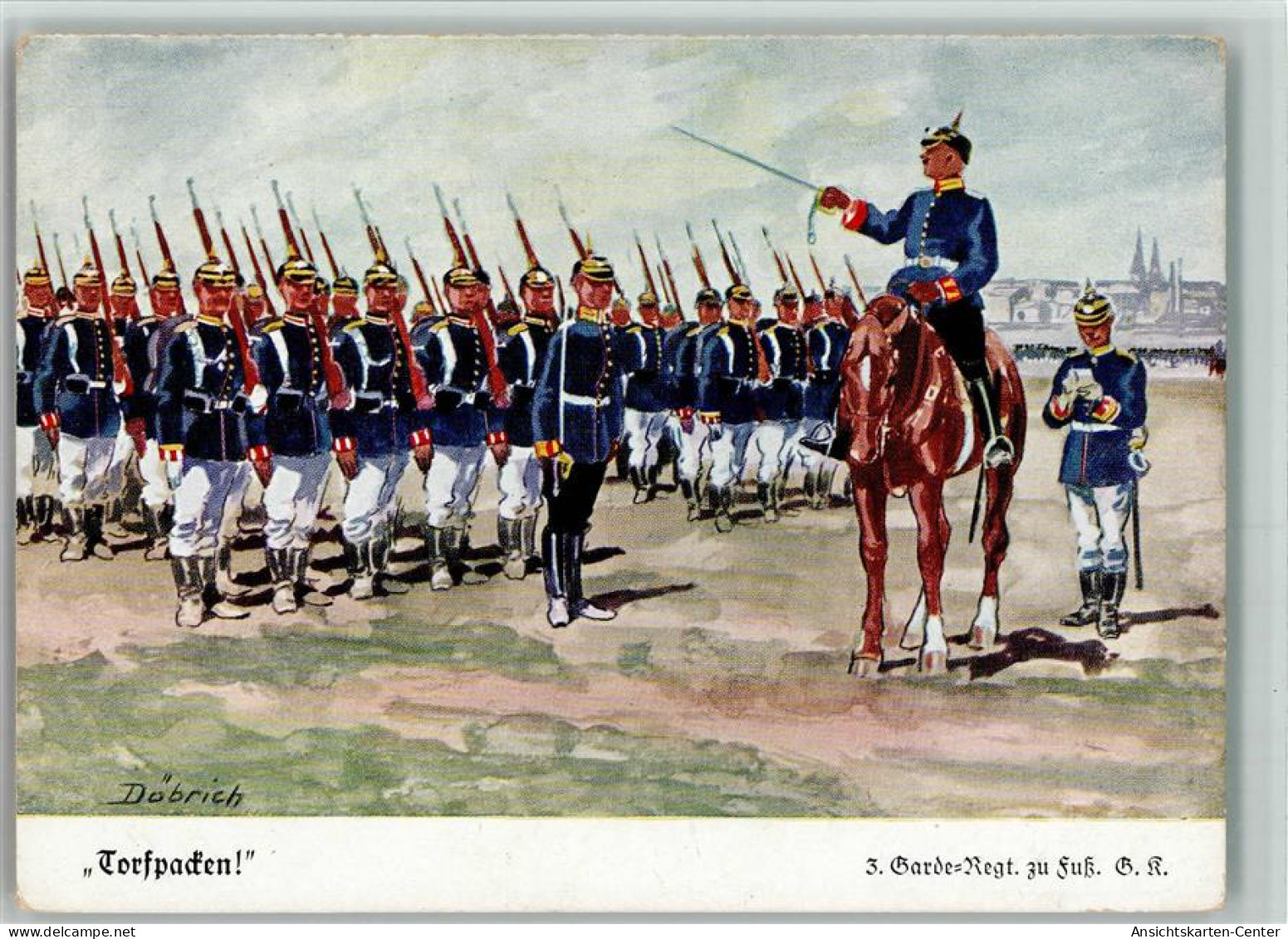13035511 - Doebrich (Steglitz) 3. Garde Regiment Zu Fuss - Döbrich-Steglitz