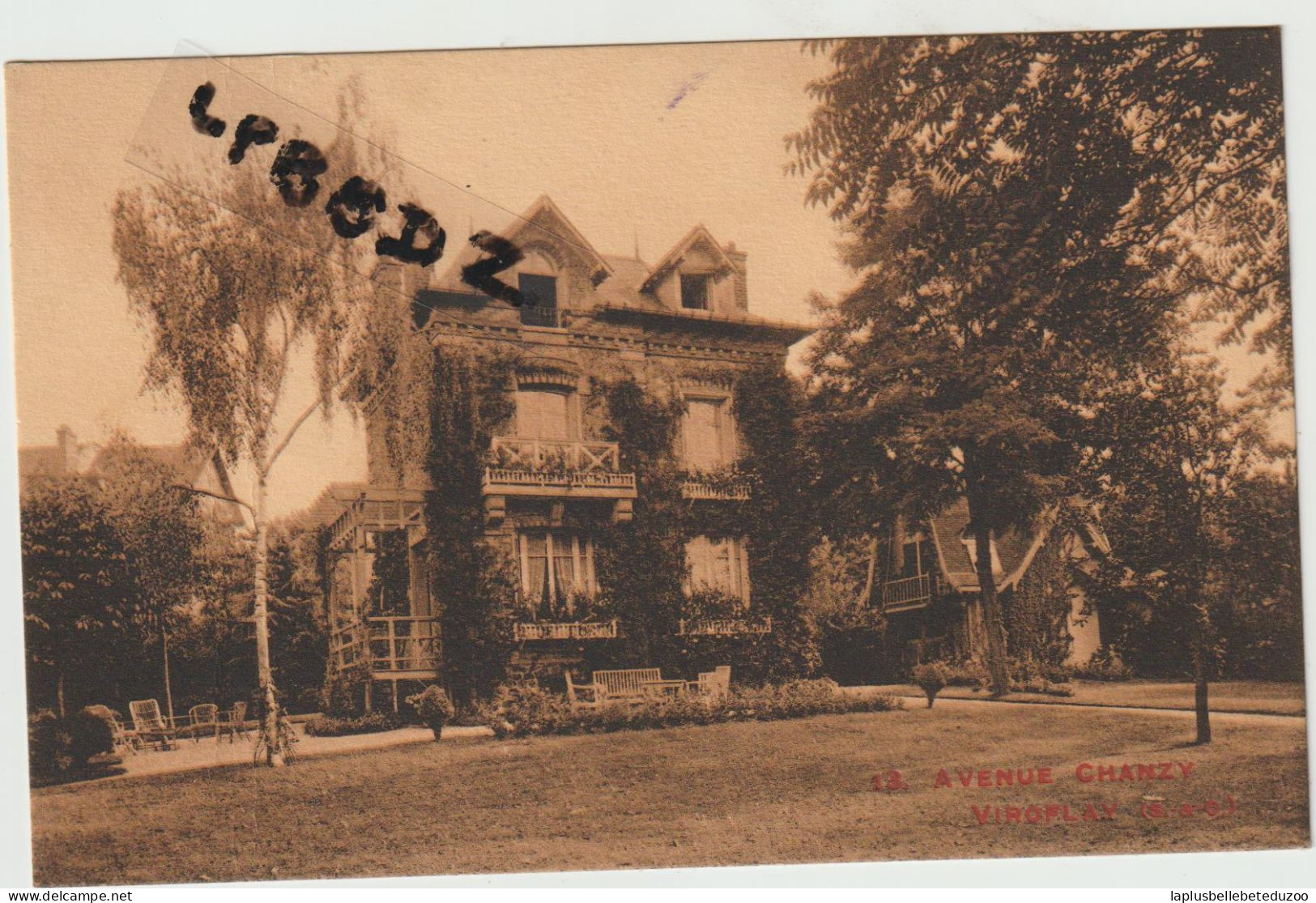 CPA - 78 - VIROFLAY - 13 Avenue De Chanzy - Belle Villa - Vers 1930 - Pas Courant - Viroflay