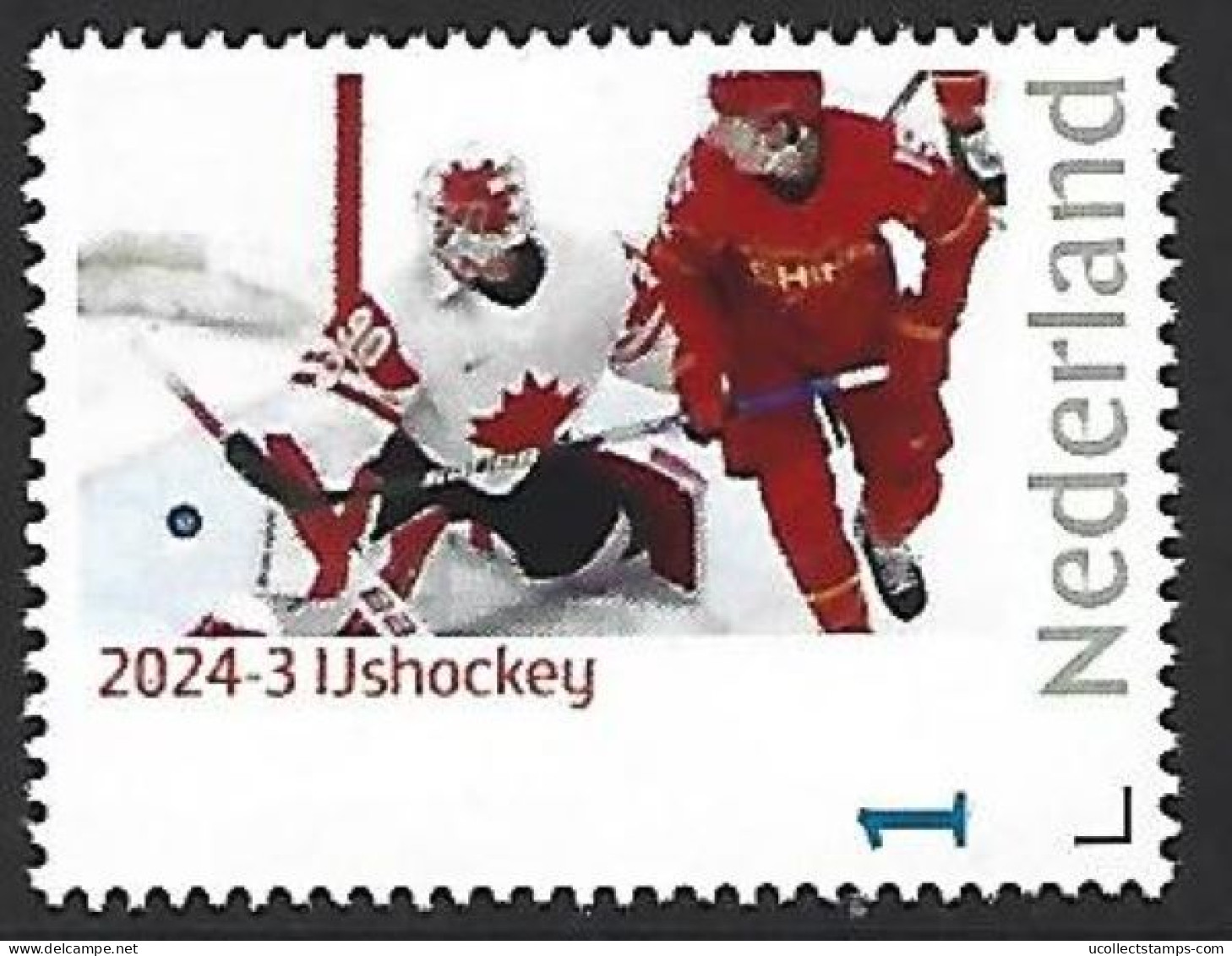 Nederland  2024-3  IJshockey Ice Hockey     Postfris/mnh/neuf - Unused Stamps