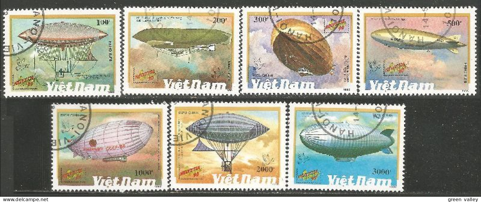 BL-16a Sao Tome Zeppelins - Airships