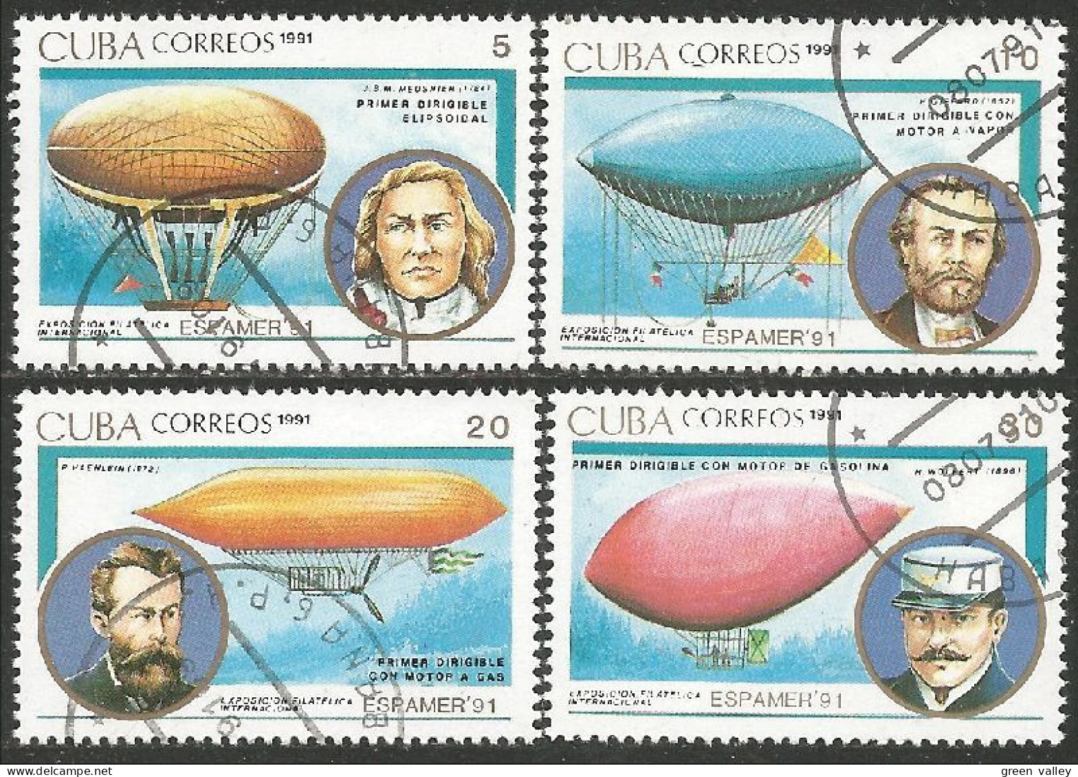 BL-5b Cuba Ballons Hot Air Balloons Heißluftballon Mongolfiera - Airships