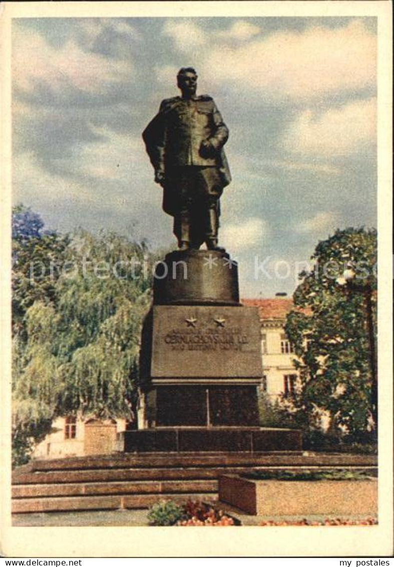 72575478 Vilnius Tschernjachowskij Denkmal  Vilnius - Litouwen