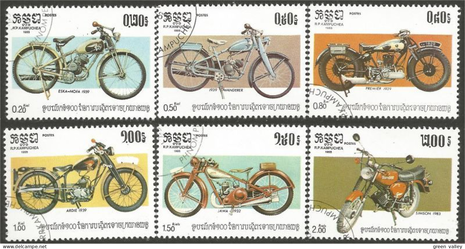 MT-2 Cambodge Motos Motocyclettes Wanderer Ardie Jawa Motorcycles - Motos