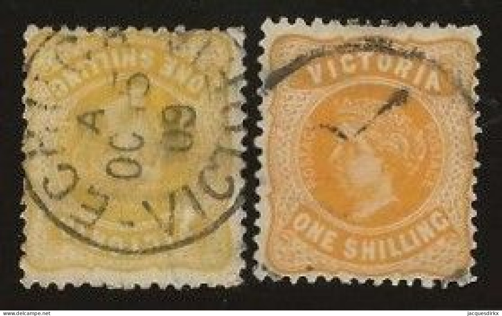 Victoria    .   SG    .   425  2x     .   O      .     Cancelled - Used Stamps