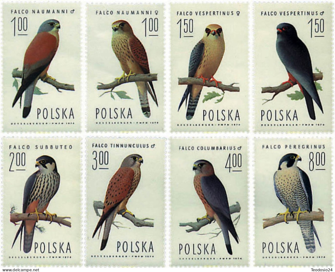 Polonia  1975 2354/61   ** - Unused Stamps