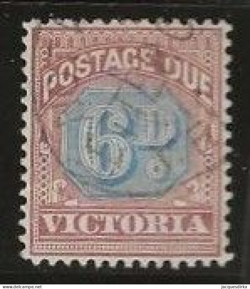 Victoria    .   SG    .   D  6     .   O      .     Cancelled - Used Stamps