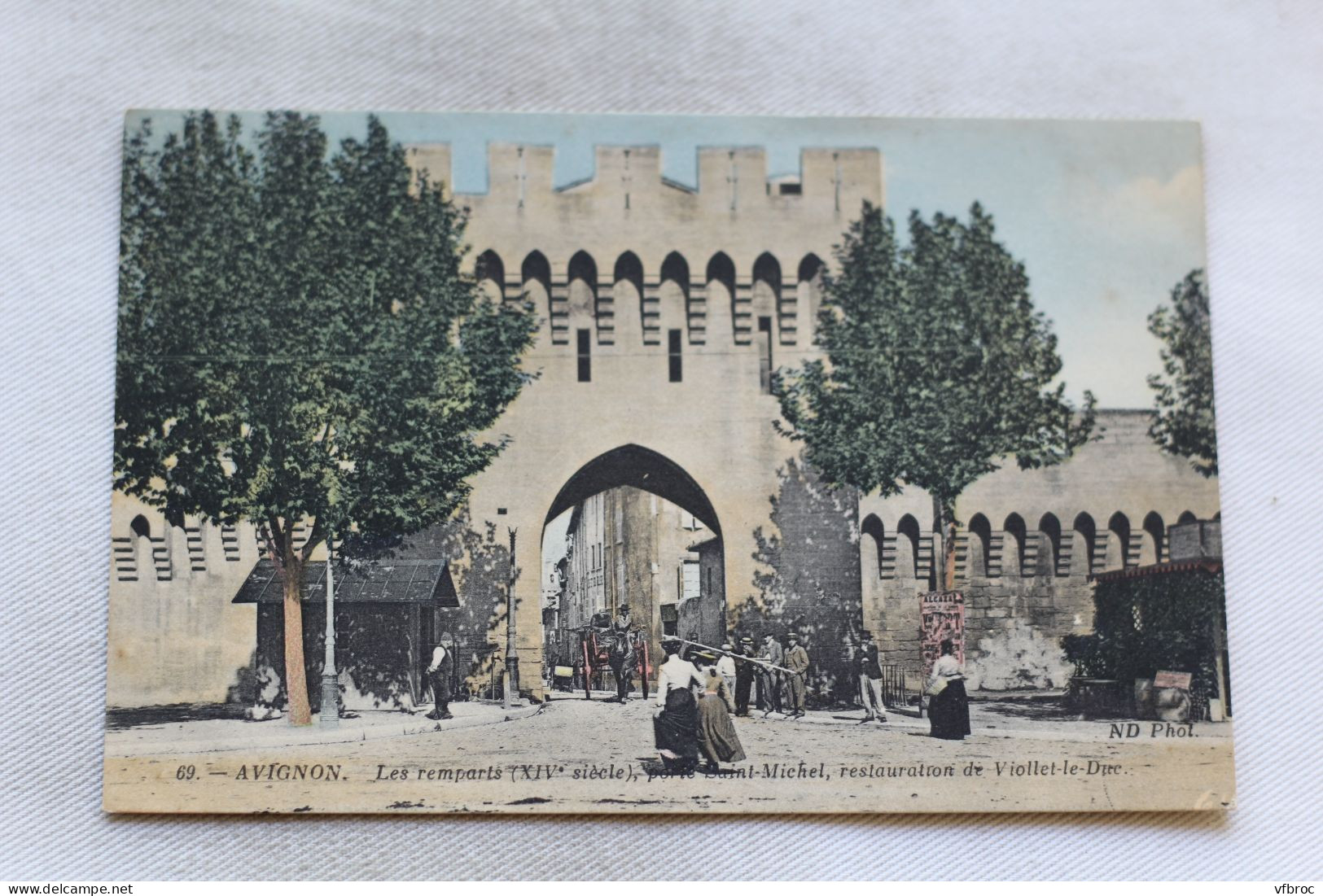 Avignon, Les Remparts, Porte Saint Michel, Restauration De Viollet Le Duc, Vaucluse 84 - Avignon