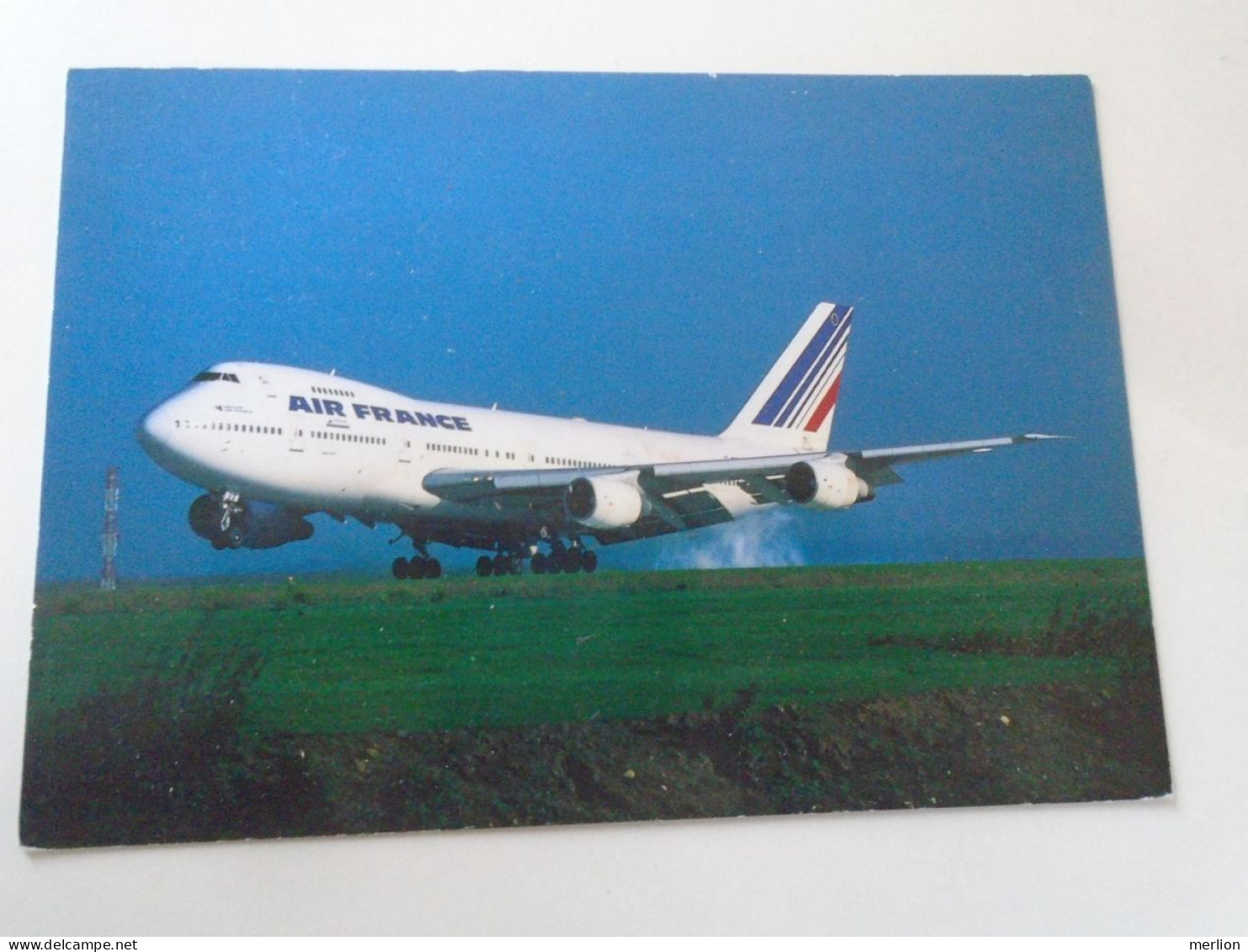 D203105    CPM  Airplane Avion Aircraft -  Air France  Boeing 747-228B Combi  Paris CDG 1998 - 1946-....: Ere Moderne