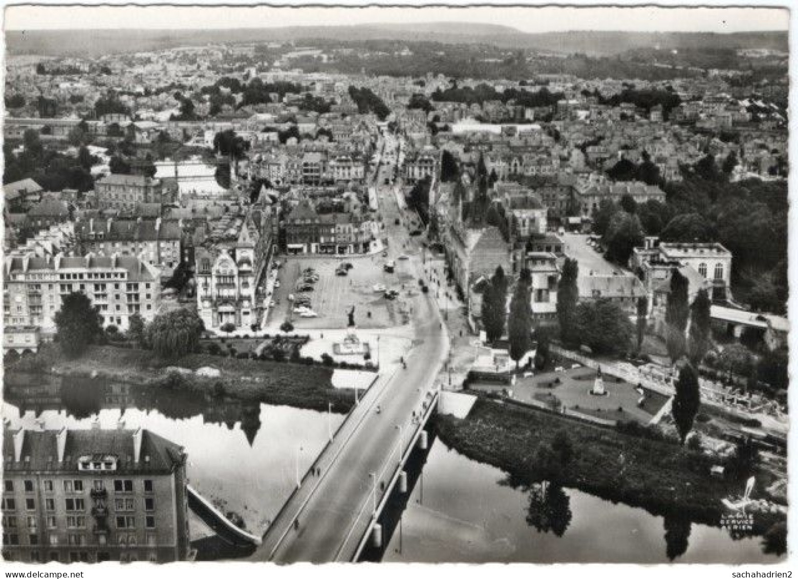 08. Gf. MEZIERES. Le Nouveau Pont Et Place De L'Hôtel De Ville. 8 - Other & Unclassified