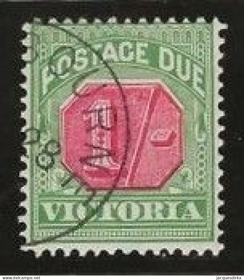 Victoria    .   SG    .   D 18     .   O      .     Cancelled - Used Stamps