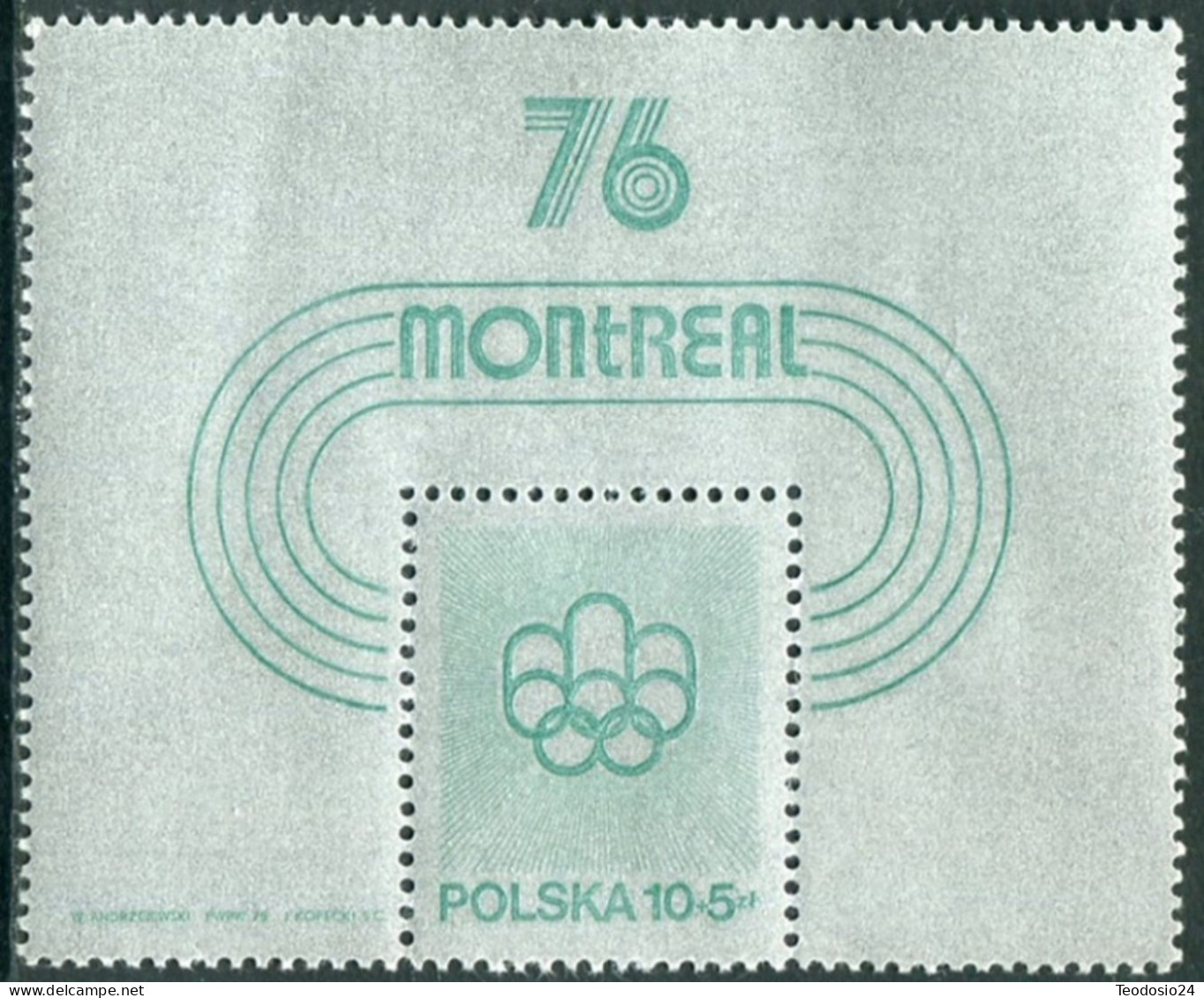 Polonia  1975 HB 67   ** - Unused Stamps