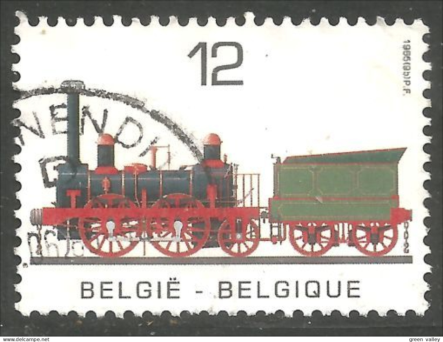 TR-136d Belgique Train Locomotive Lokomotive Zug Treno - Trains