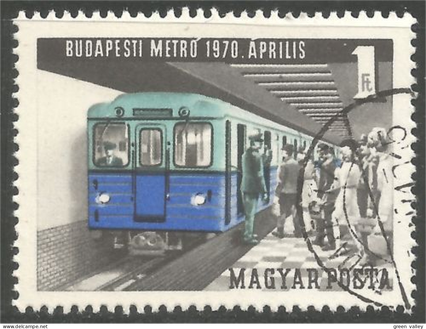 TR-85 Hongrie Metro Budapest Train Locomotive Lokomotive Zug Treno - Trains