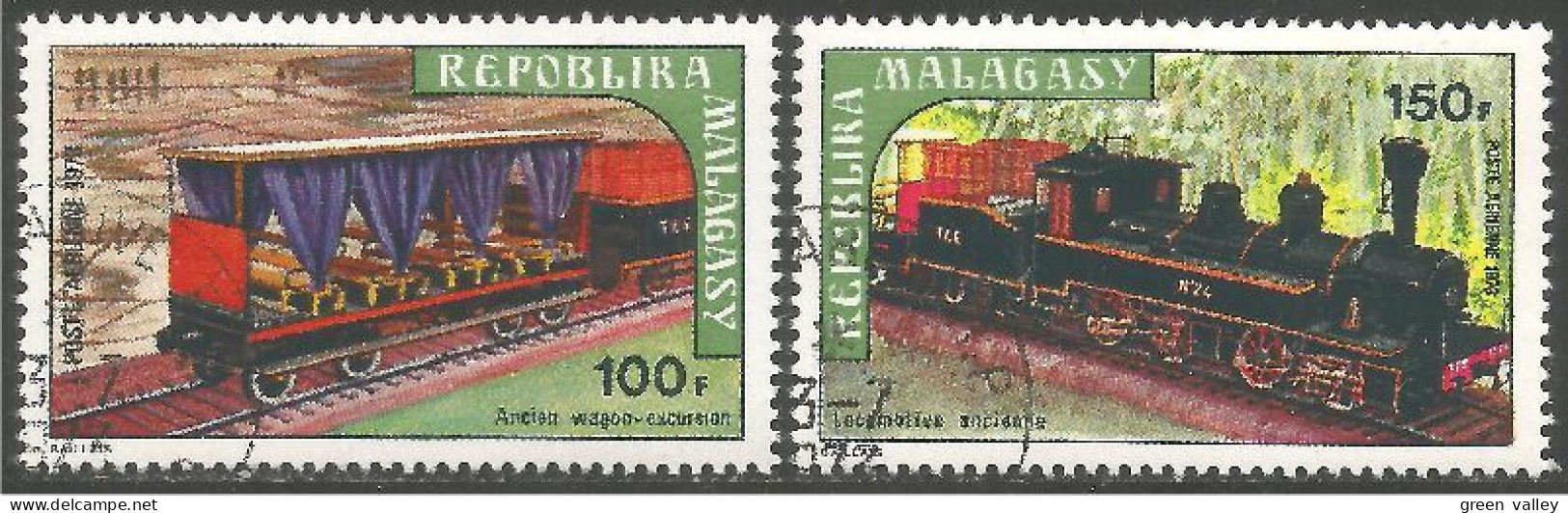 TR-72b Madagascar Train Locomotive Lokomotive Zug Treno - Eisenbahnen