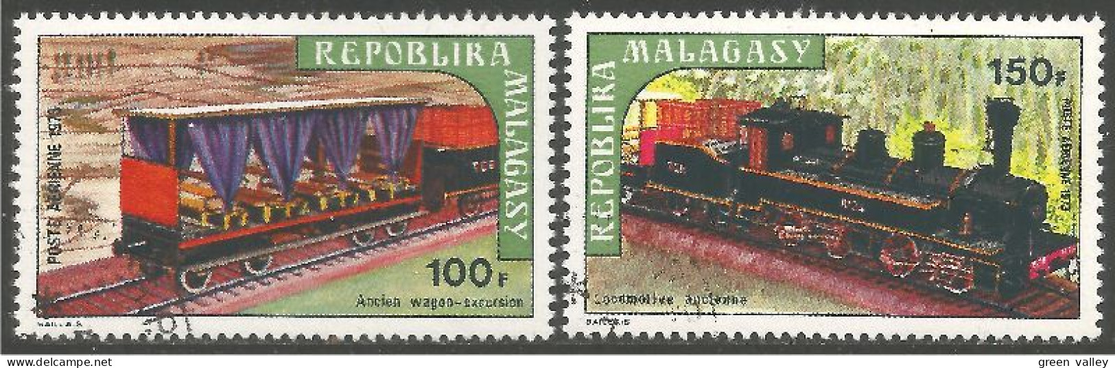 TR-72a Madagascar Train Locomotive Lokomotive Zug Treno - Trains