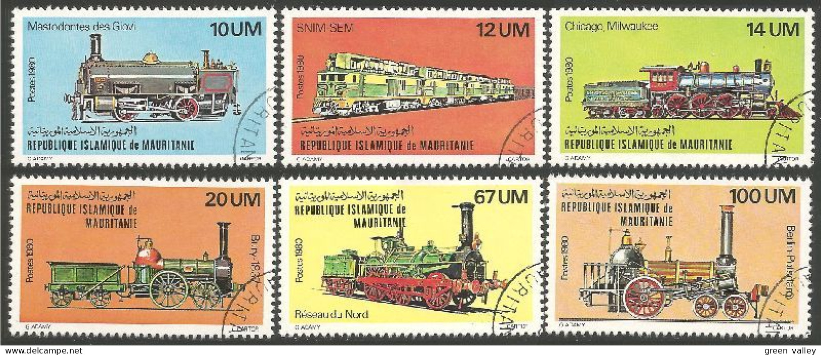 TR-45 Mauritanie Train Locomotive Lokomotive Zug Treno - Trenes