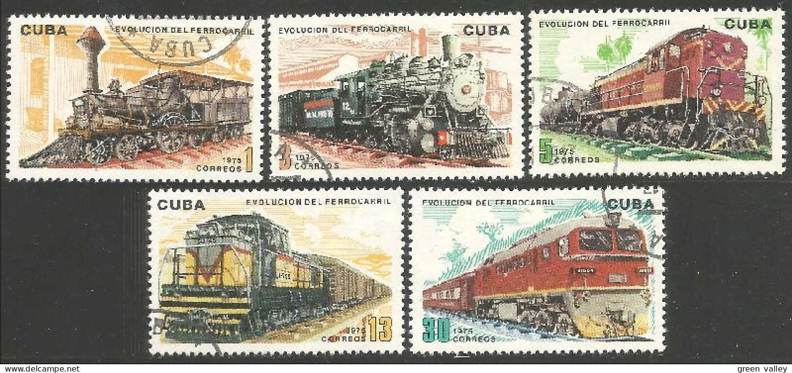 TR-38b Cuba Train Locomotive Lokomotive Zug Treno - Trains