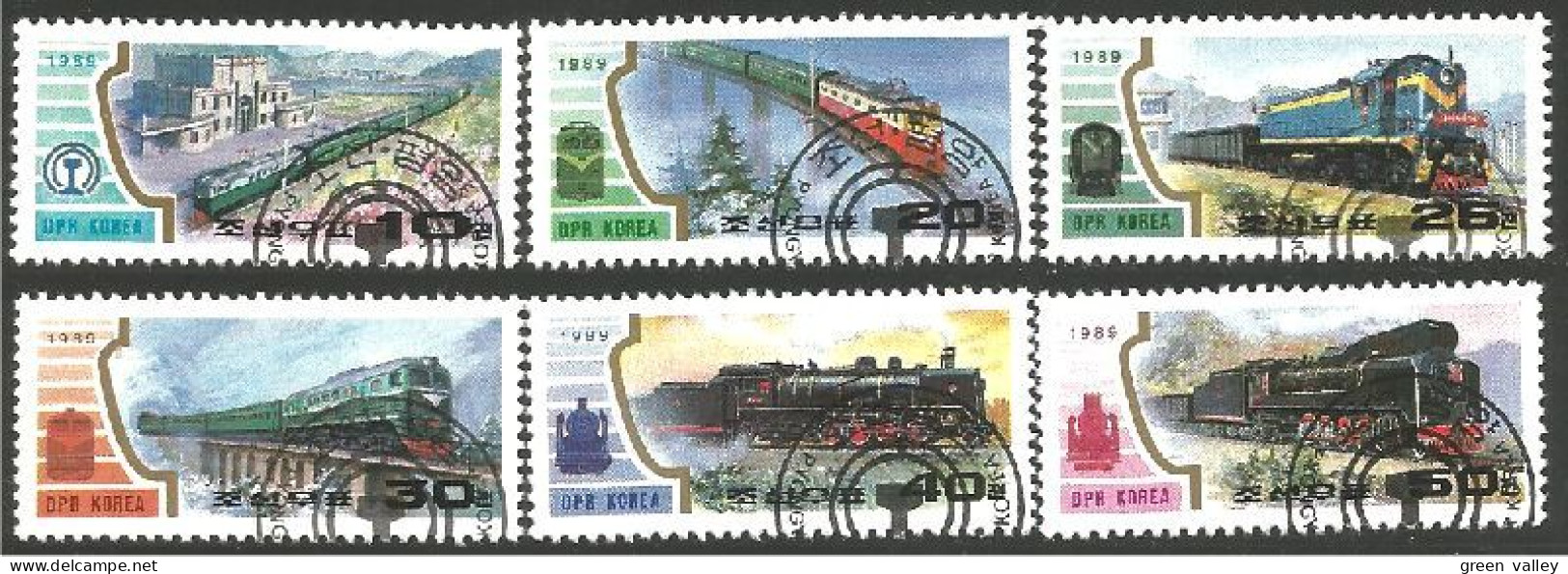 TR-32 Korea Train Locomotive Lokomotive Zug Treno - Trenes