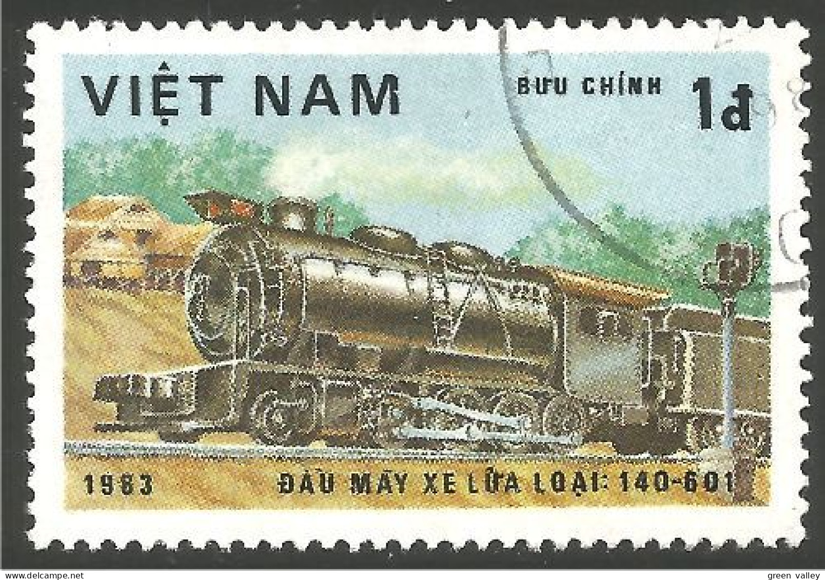 TR-23 Vietnam Train Locomotive Lokomotive Zug Treno - Eisenbahnen