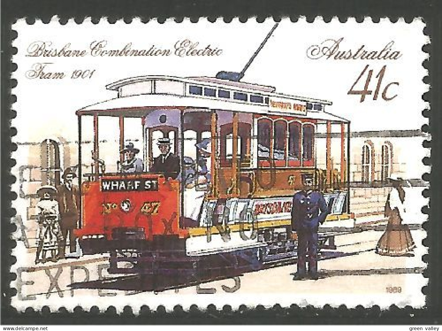 TR-4c Australia Brisbane Electric Tramway  - Tram