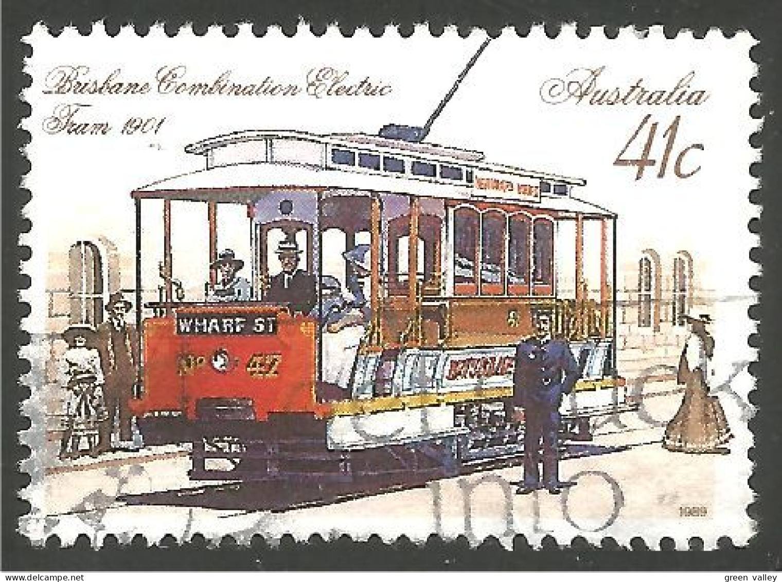 TR-4a Australia Brisbane Electric Tramway  - Trenes