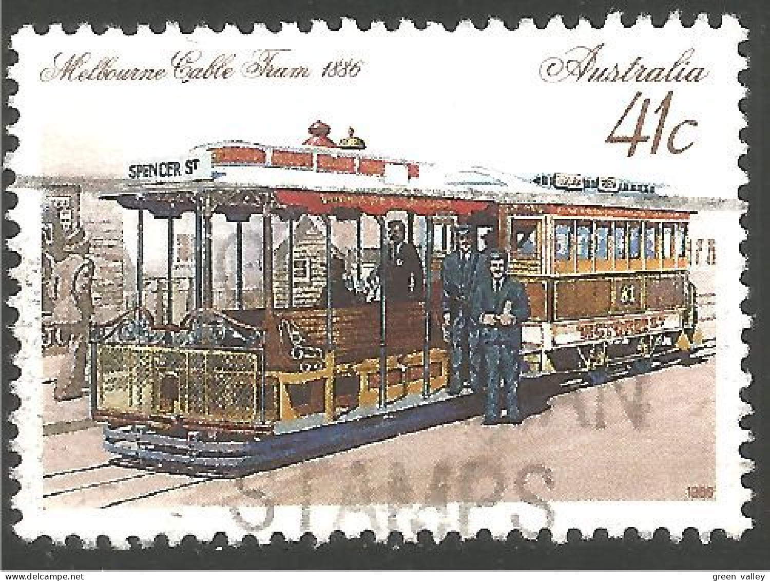 TR-3b Australia Melbourne Cable Tramway  - Trains