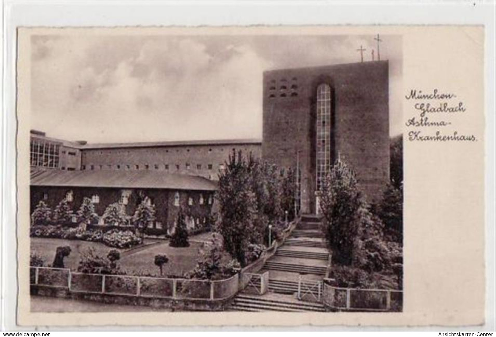 39059711 - Moenchengladbach Mit Asthma - Krankenhaus Gelaufen, Mit Marke Und Stempel Von 1939. Gute Erhaltung. - Moenchengladbach