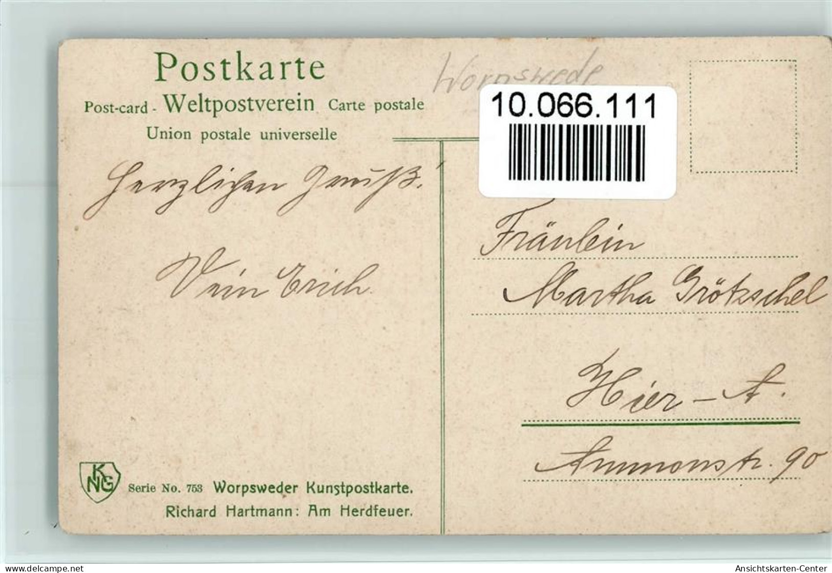 10066111 - Kuenstler H Serie Nr. 753 - Autres & Non Classés