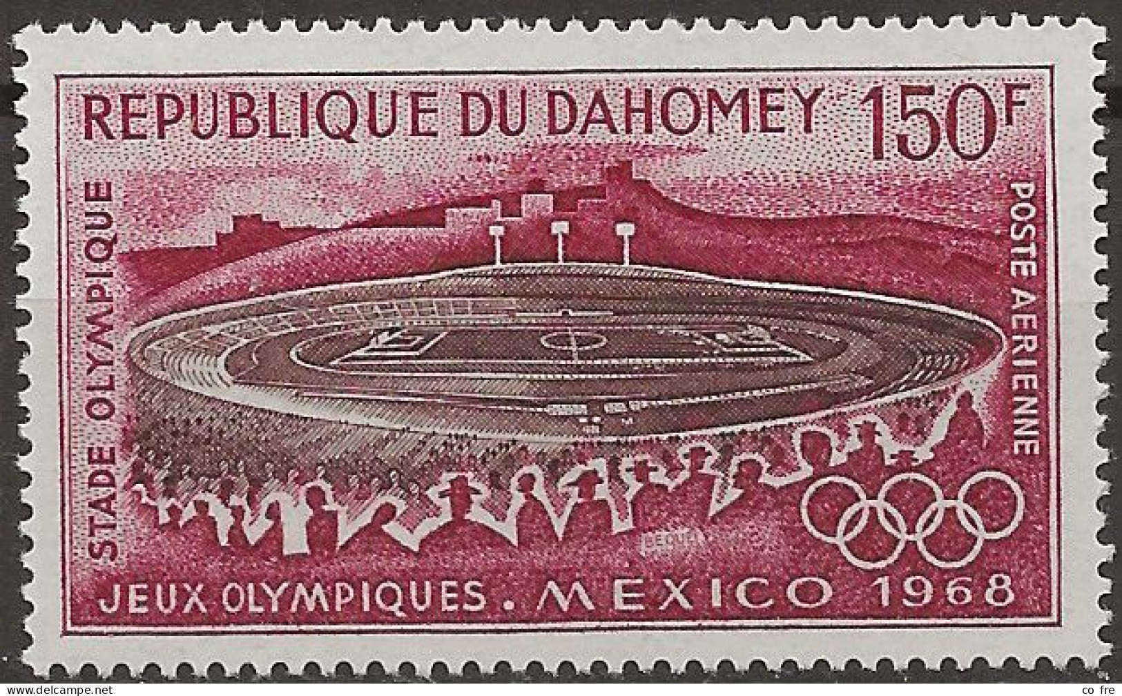 Dahomey, Poste Aérienne N°92** (ref.2) - Benin – Dahomey (1960-...)