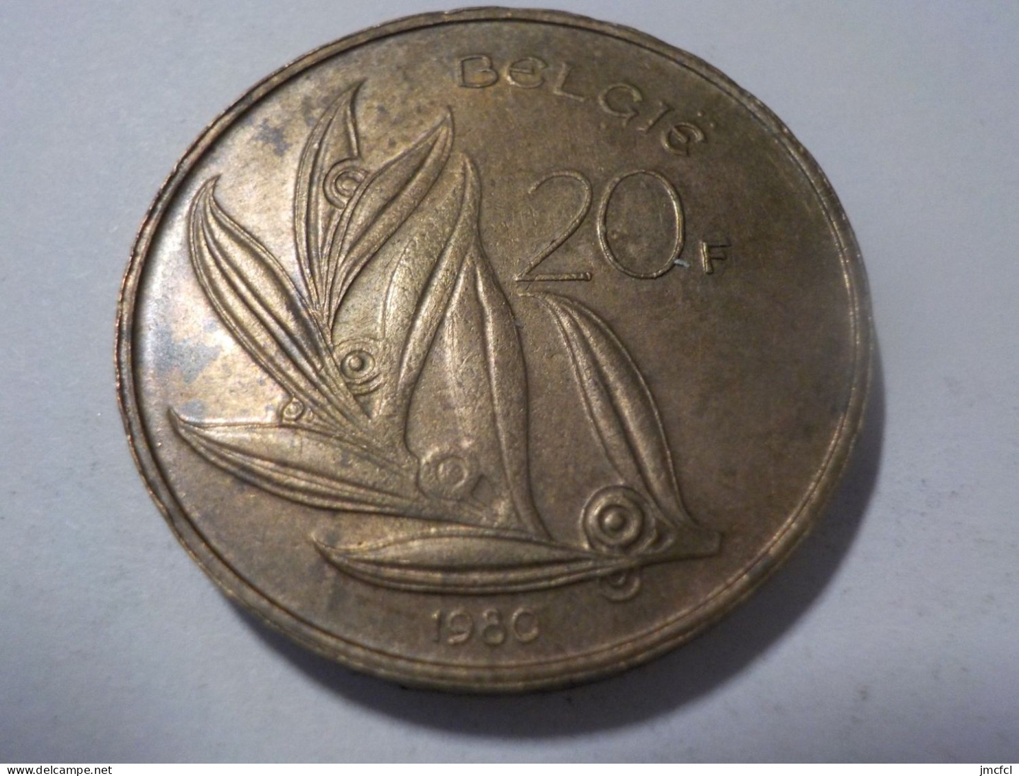 BELGIQUE  20 Francs  1980 - 20 Francs