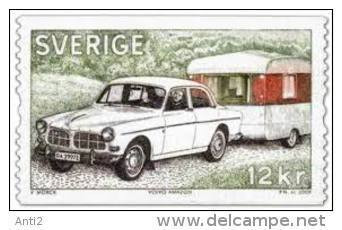 Sverige Sweden 2009 Car And Trailer, Volvo Amazon, Mi 2681, MNH(**) - Unused Stamps
