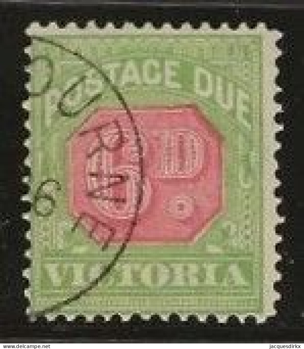 Victoria    .   SG    .   D 16     .   O      .     Cancelled - Used Stamps