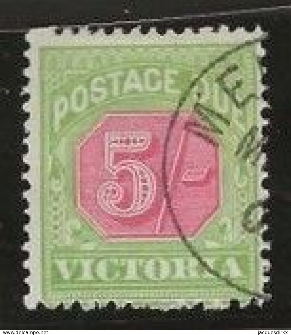 Victoria    .   SG    .   D 20     .   O      .     Cancelled - Used Stamps