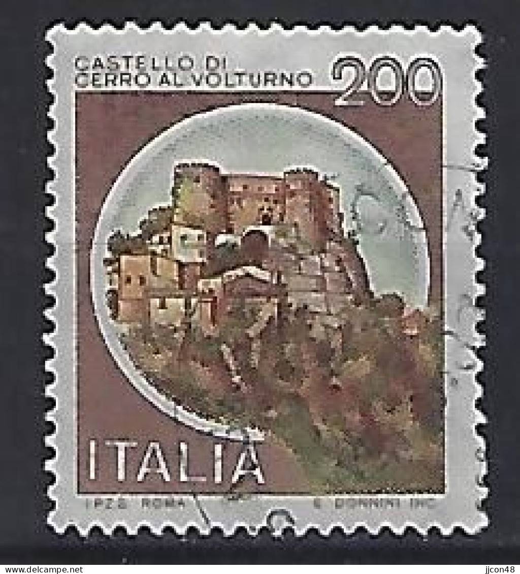 Italy 1980-94  Burgen Und Schlosser  (o) Mi.1713 I (Type I Issued 1994) - 1971-80: Used