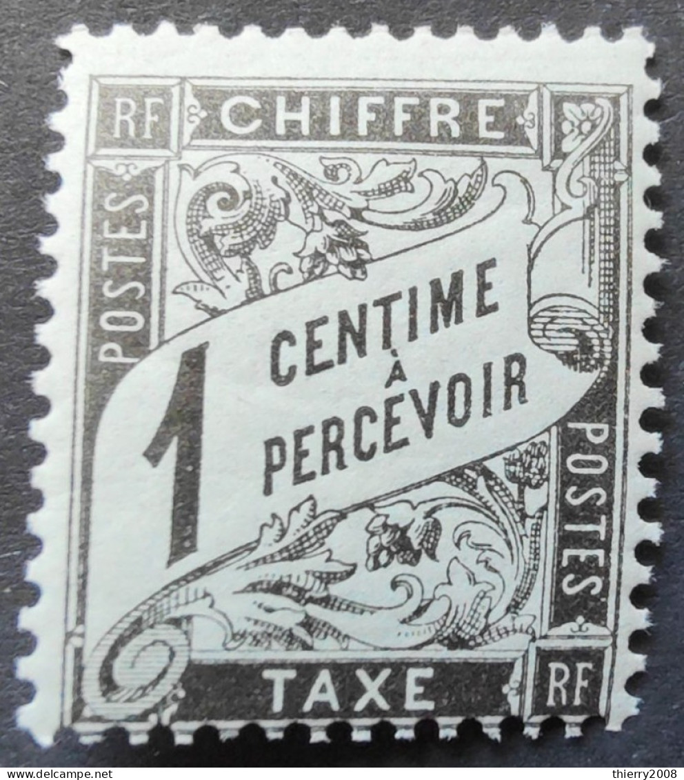 Timbre Taxe N° 10  Neuf ** Gomme D'Origine  TB - 1859-1959 Neufs