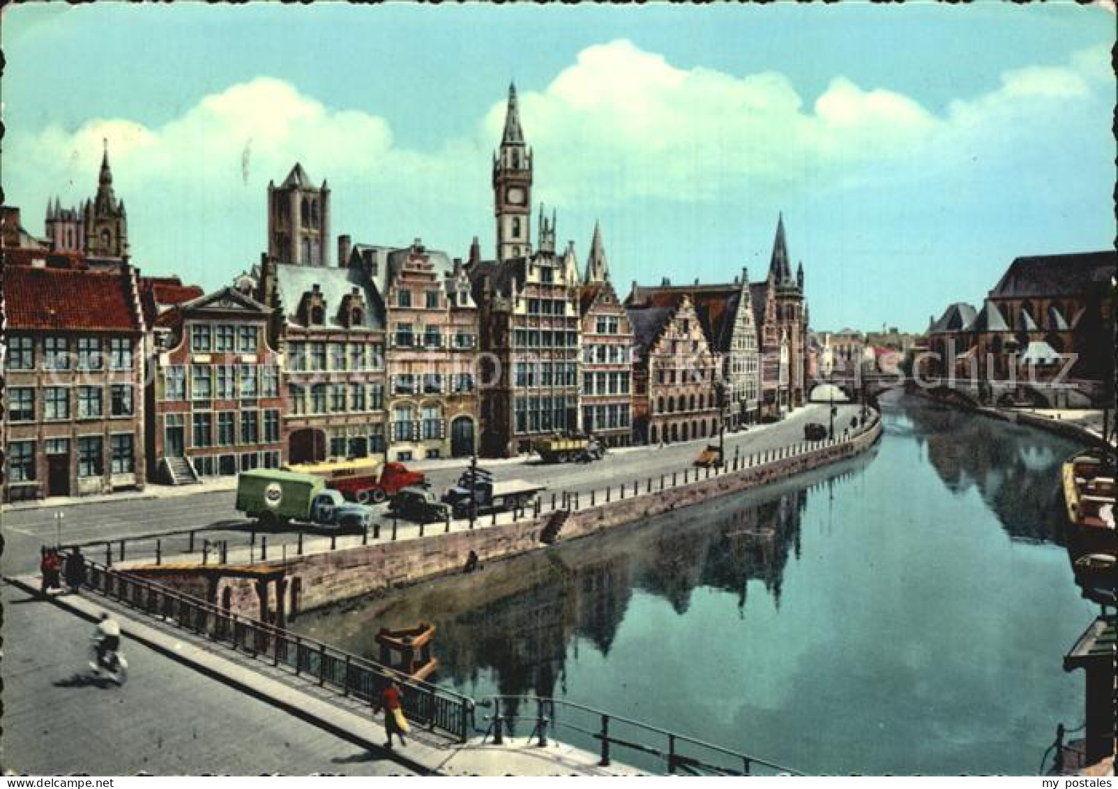 72574609 Gent Gand Flandre Kraeuter Hafen Herbes  - Gent