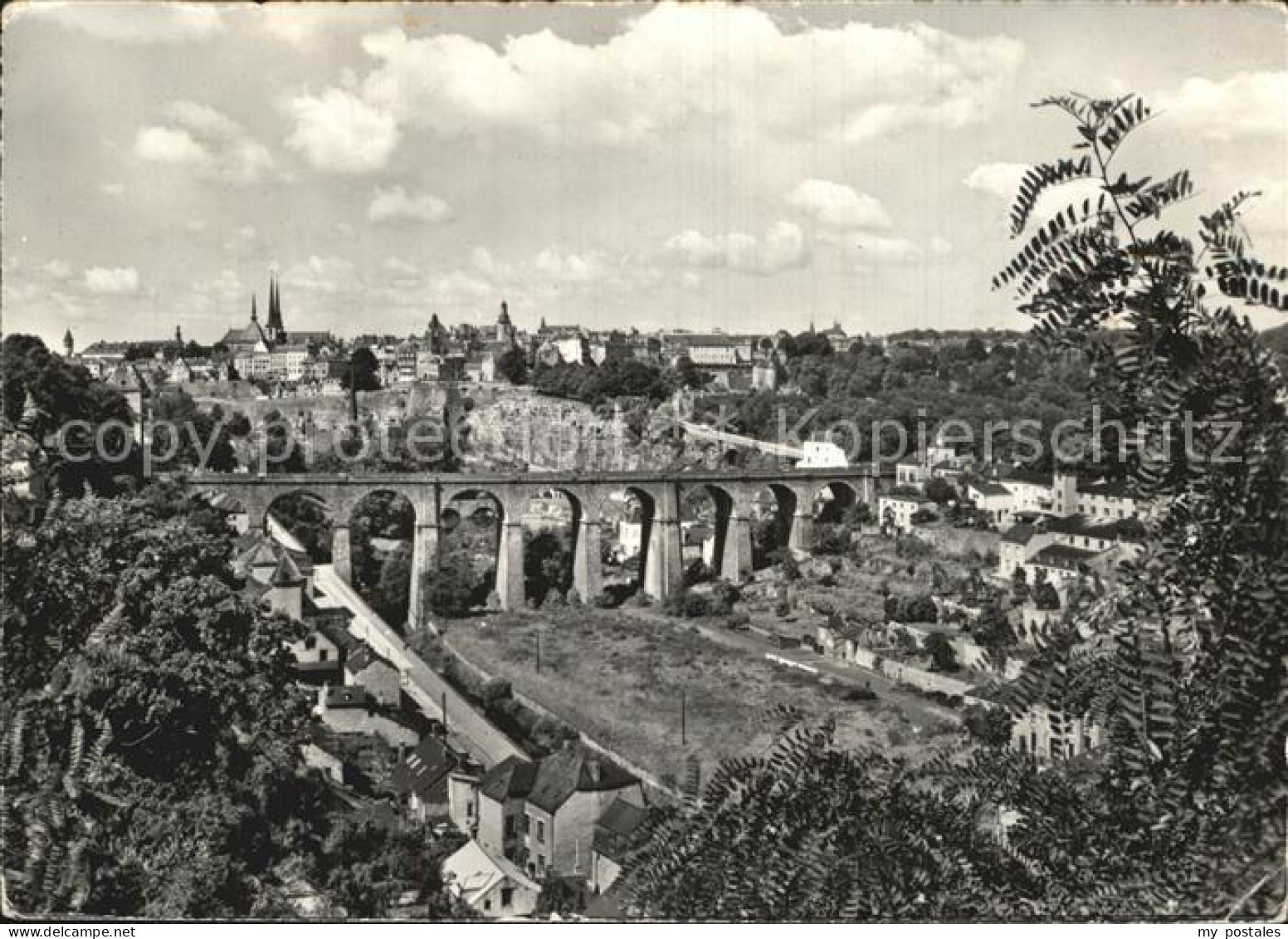 72574555 LUXEMBOURG__Luxemburg Bruecke Panorama - Sonstige & Ohne Zuordnung