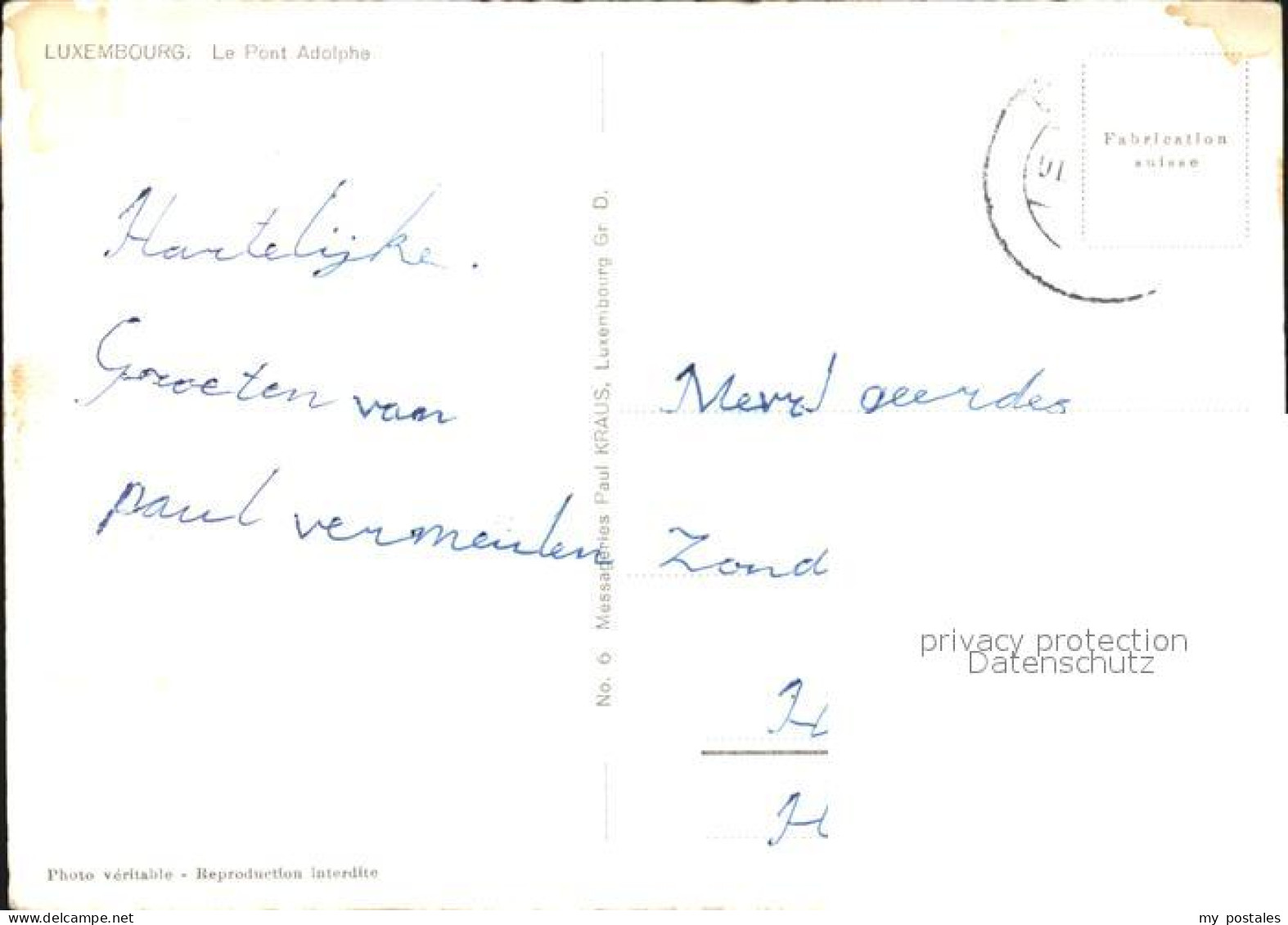 72574533 LUXEMBOURG__Luxemburg Bruecke Adolphe - Other & Unclassified