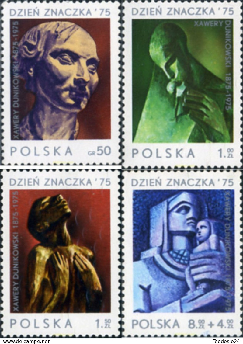 Polonia  1975 2409-12   ** - Unused Stamps