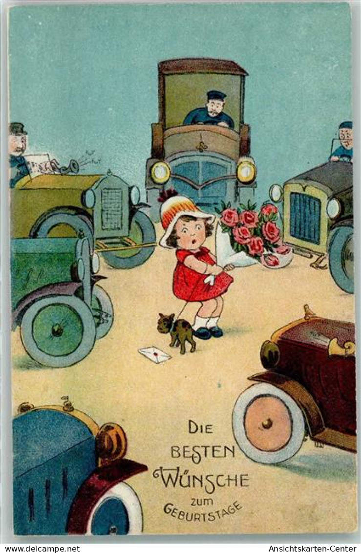 10638311 - Geburtstag Humor  Verkehrsstau  Verlag Lederer & Popper Serie 2141-I - Sonstige & Ohne Zuordnung